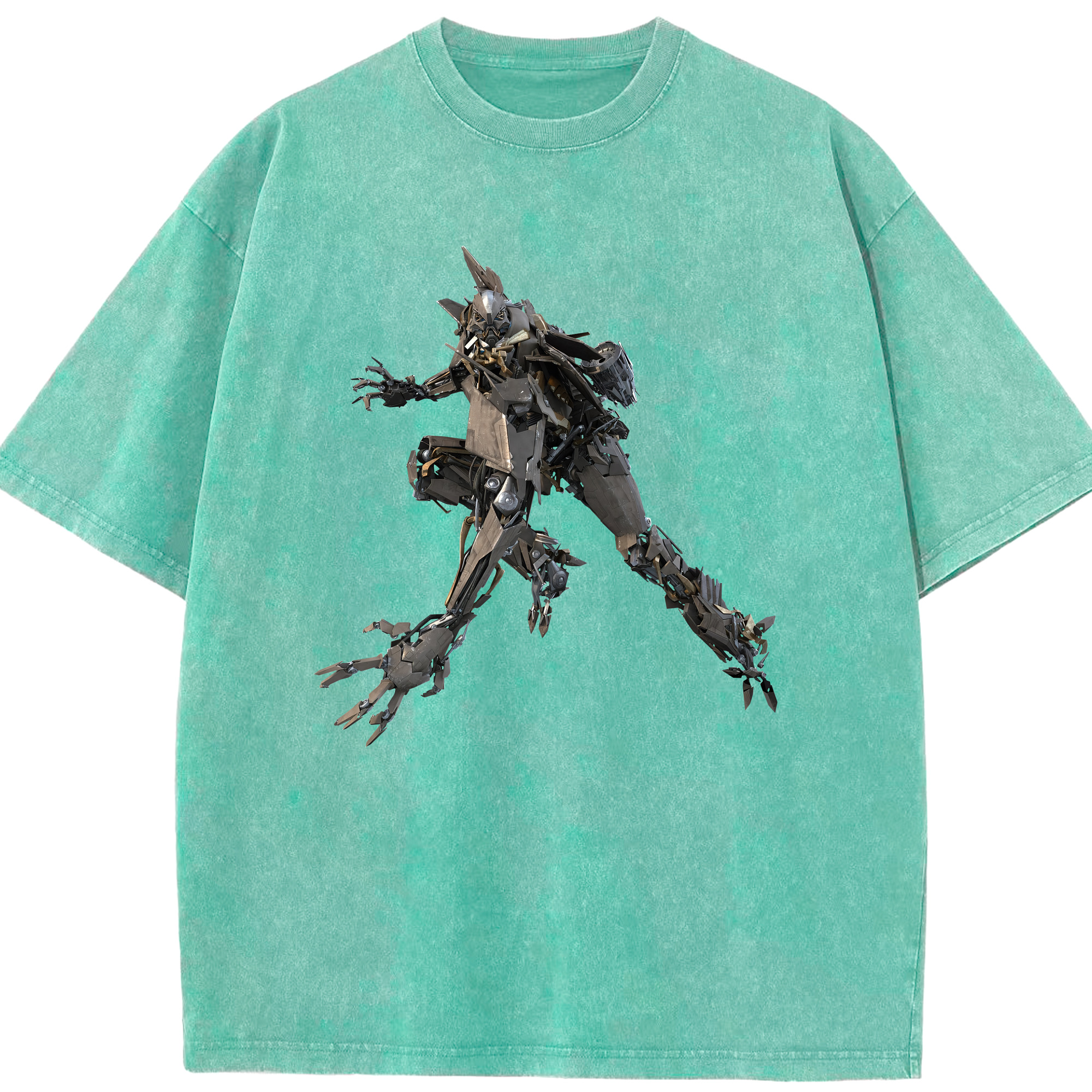 （画像用） Transformers トランスフォーマー 綿100% ヴィンテージ風 半袖Tシャツ（フロントプリント）